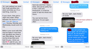 Illustration for article titled Creepy Ex Texts Request for Rough Breakup Sex, Has Very Specific Hours